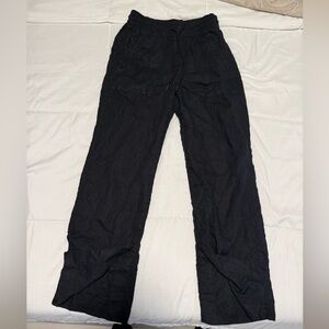 Athleta black cargo pants Size XXS